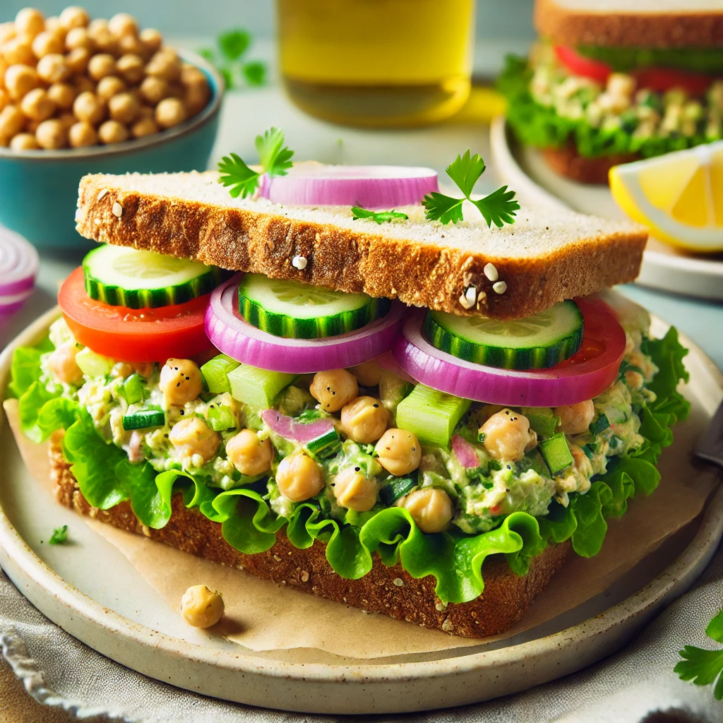 Chickpea Salad Sandwich