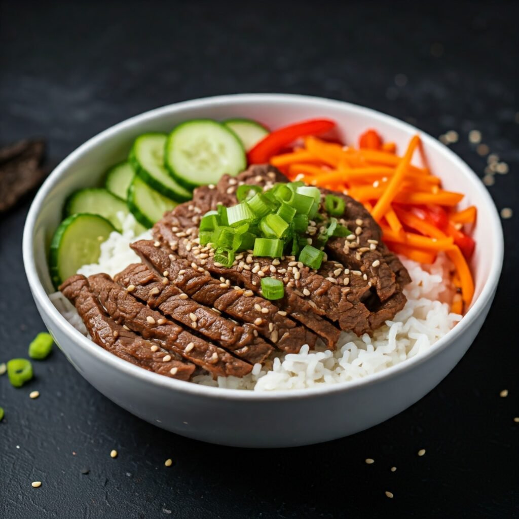 Korean BBQ Beef Bowls